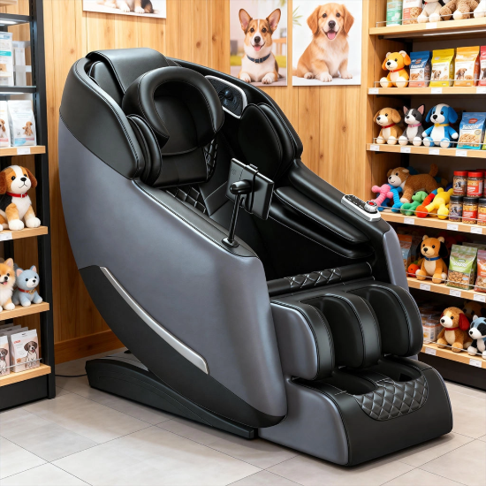 Picture of Thai Stretching Zero Gravity Full Body Massage Chair with Calf Roller & Air Ion Purification